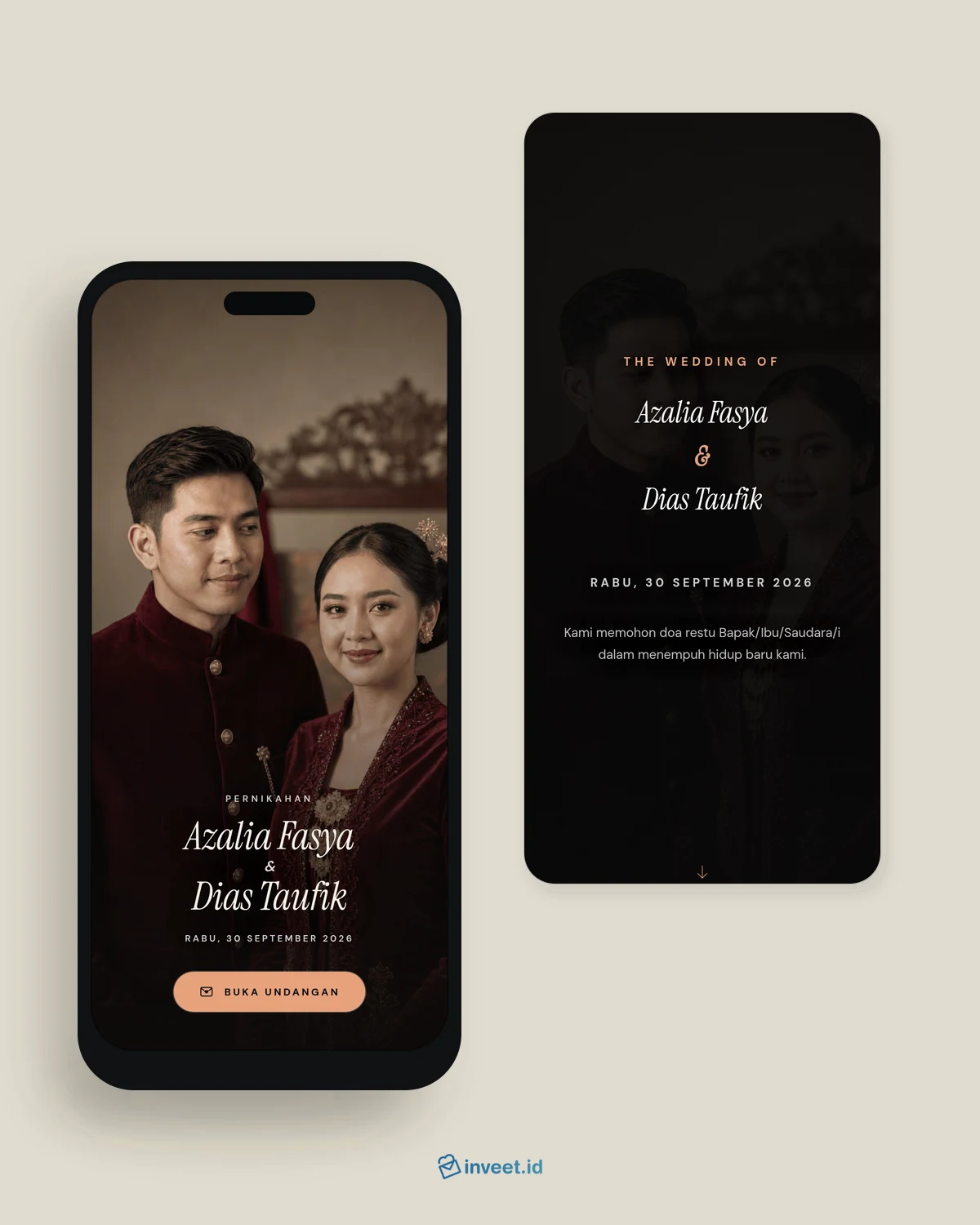Preview tema undangan Layar Kita