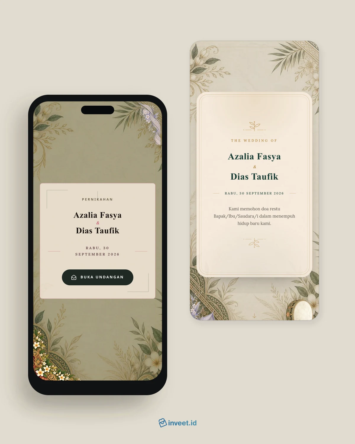 Preview tema undangan Serambi Jeumpa